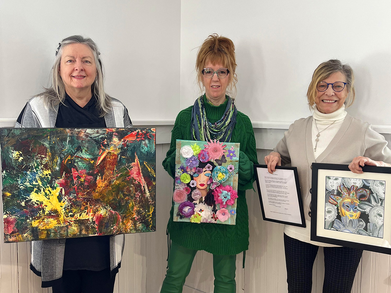 Service d'ateliers créatifs - Centre l'Élan de Magog - organisme communautaire en santé mentale qui priorise les thérapies par les arts et la créativité comme outils au rétablissement