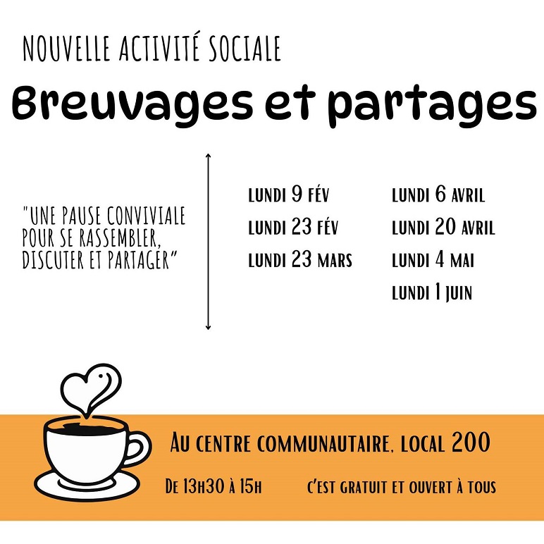 Breuvages et partages