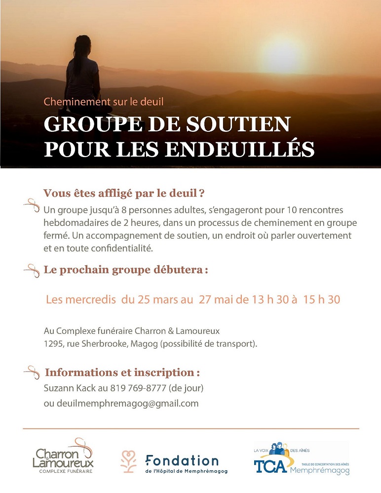Groupe de soutien pour les personnes en deuil