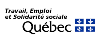 Gouvernement du Québec - Travail, Emploi et Solidarité sociale - Partenaire du Centre l'Élan - organisme communautaire en santé mentale qui priorise les thérapies par les arts et la créativité comme outils au rétablissement